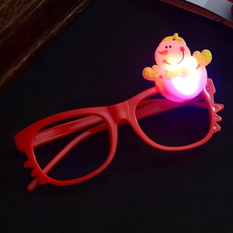 Игрушки led очки освещение светящиеся очки для вечерние подарки Рождественские украшения очки светящиеся в темноте
