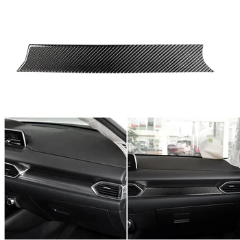 

Real Carbon Fiber Car Dashboard Panel Side Console Cover Trim Sticker Molding for Mazda CX-5 2017-2018