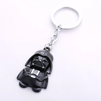 

HSIC 10pcs/lot Key Chain Darth Vader Key Rings Chaveiro Car Keychain Jewelry Movie Key Holder Llavero HC11108