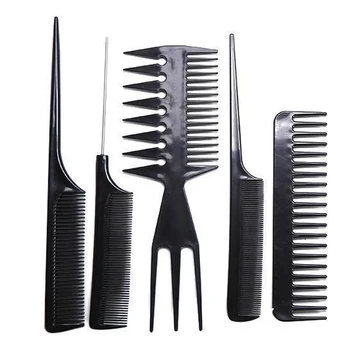 

10pcs/Set Hair Care Styling Tools Professional Hair Brush Comb Salon Barber Anti-static Hair Combs Hairbrush Hairdressing Combs
