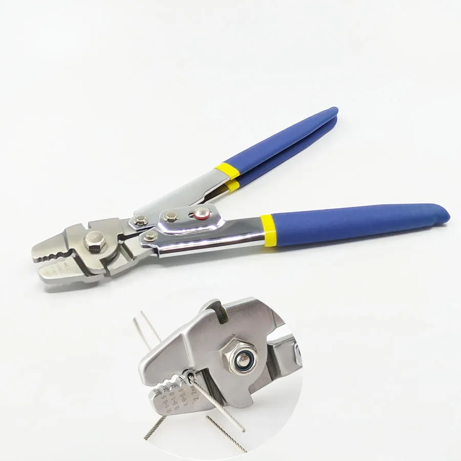 Aluminum Sleeve Crimping Pliers With Self Shearing Function, Wire Rope