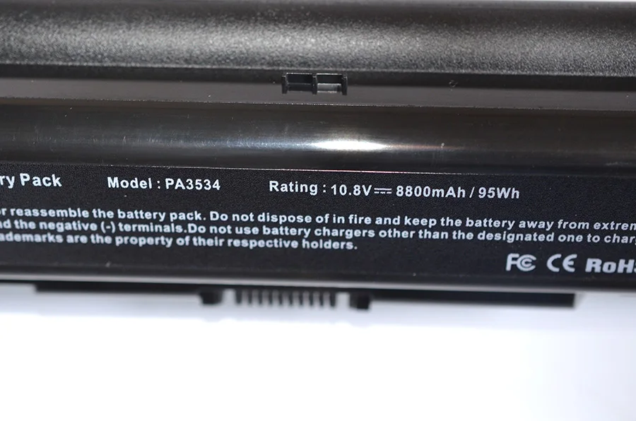 Аккумулятор для ноутбука Toshiba pa3534 8800 3534 мАч Satellite A300 A500 L200 L300 L500 L550 L555 pa3534u L555|battery for