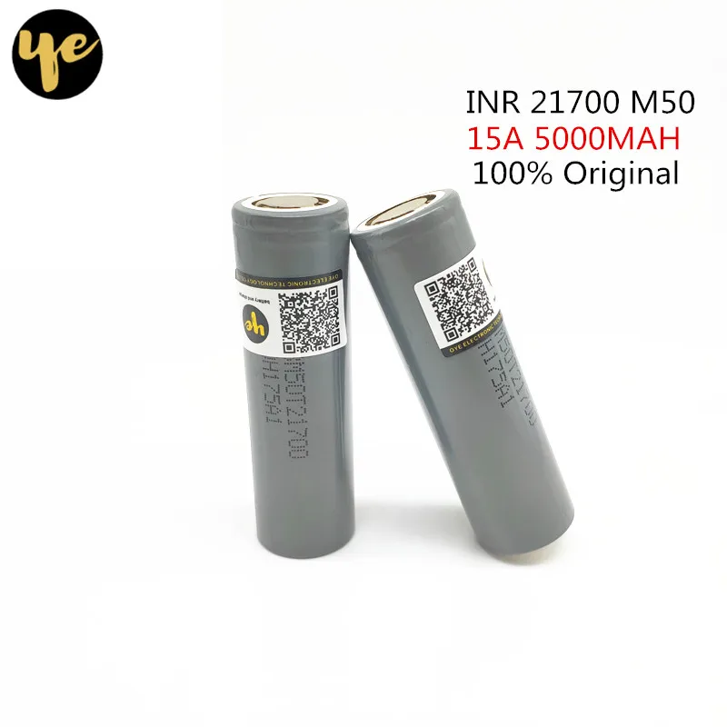 hot selling new original for LG INR21700 M50 5000mAh 10A lithium battery for e Cigarette