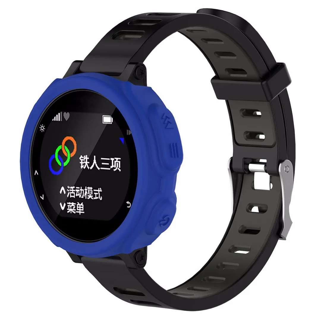 Mayitr Silicone Wristband Bracelet Protector Band Cover Case For Garmin Forerunner 235 735XT GPS Watch