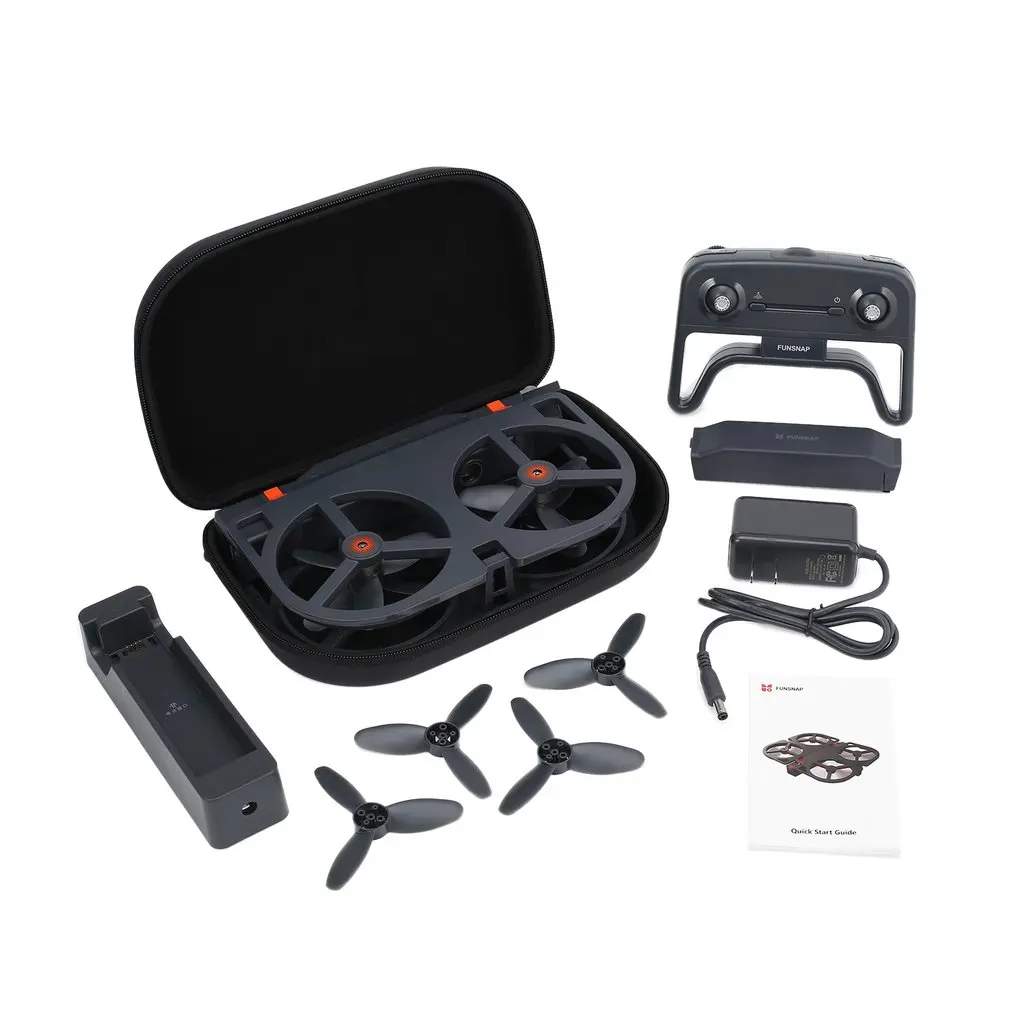 

FUNSNAP iDol 2.4G RC Drone Foldable GPS Quadcopter with 120'Pitch 1080P HD Wifi FPV Camera Optical Flow Positioning Gesture HOT!