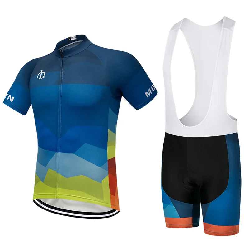 

2019 Cycling Jersey Bib Short Sets Summer Bike Suits Men Quick Dry Cycling Women Clothes Sport Cycle Clothing Sets Team