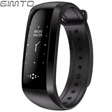 GIMTO Cool Sport Men Women Bracelet Smart Watch Heart Rate Blood Pressure Oxygen Sleep monitoring LED