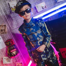 Новые традиционные китайские танцевальные костюмы, платье династии Тан, Детский костюм танга, китайские народные танцевальные костюмы робы, наряд DQS1481