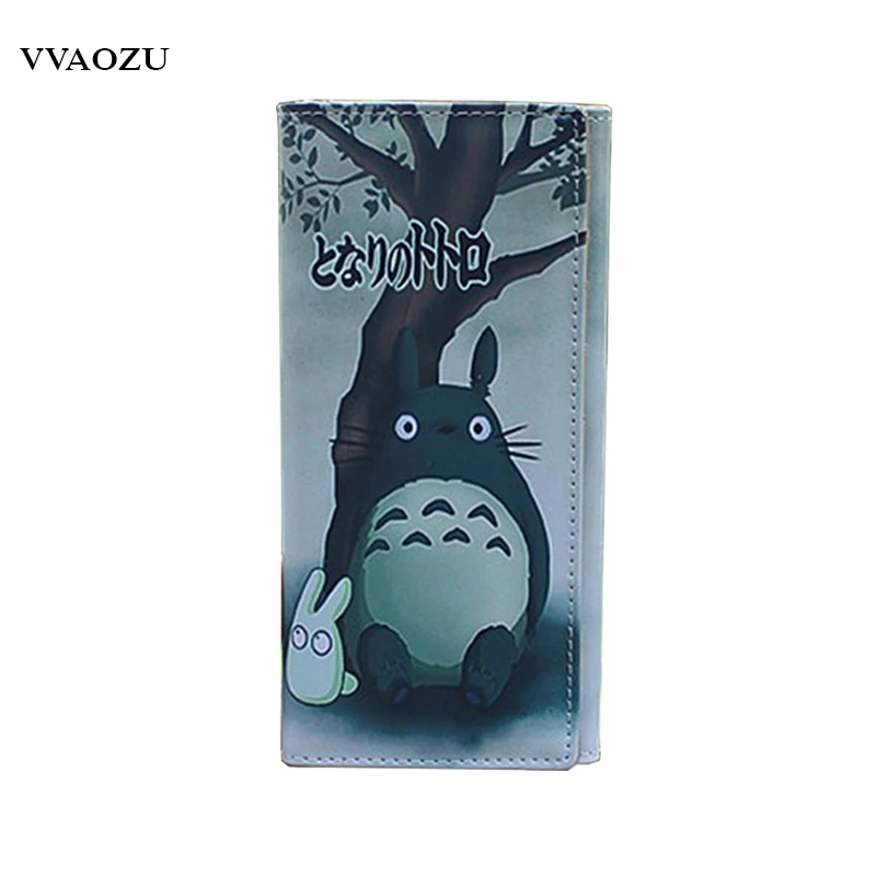 

Fashion Anime My Neighbor Totoro Kawaii Women Wallets Card Holder PU Leather Long Purse Ladies Billfold