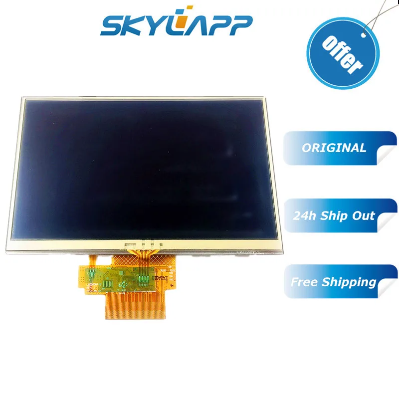 Полный ЖК экран TFT 5 дюймов для TomTom VIA 4EN52 Z1230 дисплей в полной комплектации панель с