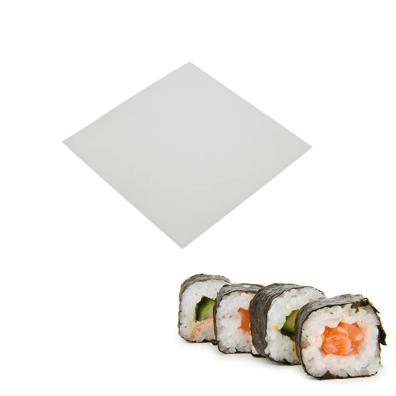 1pcs Sushi Rolling Roller Silicone Sushi Mat Onigiri Hand Maker