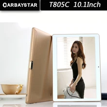 CARBAYSTAR 10.1 Inch Smart android Tablet PC Octa Core Android Tablet pcs IPS Screen GPS T805C tablette RAM 4GB ROM 64GB MT6592