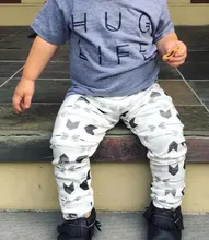 2016 New summer baby boy clothes set cotton Fashion letters printed T-shirt+pants 2pcs Infant clothes newborn baby clothing set