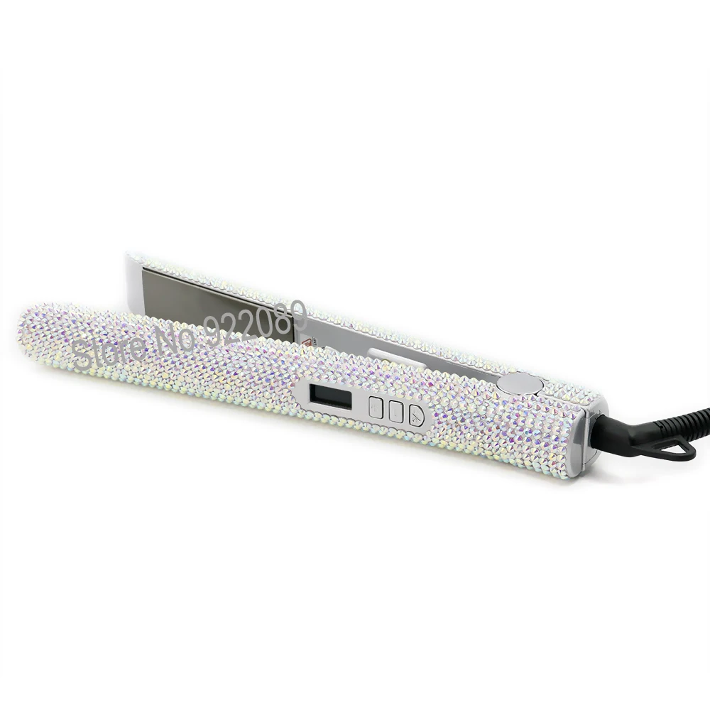 Выпрямитель для волос с кристаллами и титановой пластиной|hair straightener|titanium flat ironflat