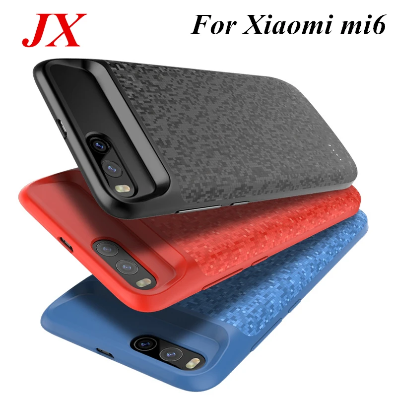 5500 мАч чехол для аккумулятора Xiaomi Mi 6 зарядного устройства смартфона внешний