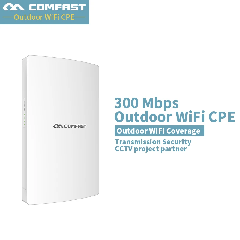 

High power Outdoor wifi Repeater Wireless wi-fi Range Extender Amplifier 2.4G Waterproof 19dBm 802.11 b/g/n/ Wifi Router/AP WISP