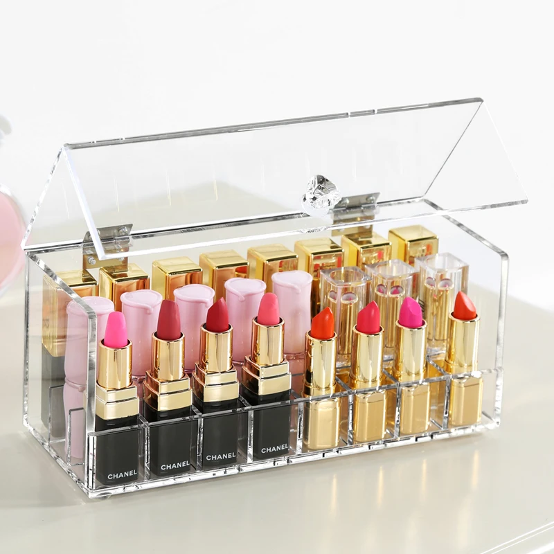 Lipsticks box lipstick container cosmetics holder Acrylic Cosmetic