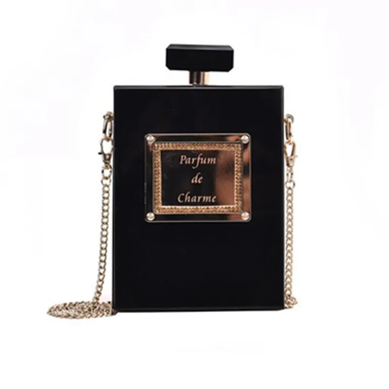 

Vintage Fashion Women Bag Paris Perfume Bottle Handbag Multi-color joker Bag Korean fashion letter Casual Ladies Shoulder Bags