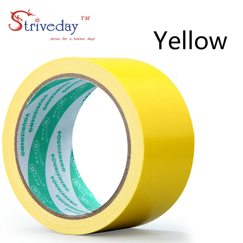 

60mm wide and 10 meters color Cloth base tape Single-sided Strong waterproof No trace High viscosity carpet tape Diy decoration