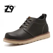 

Hot Essential Men Shoes Z9 BRAND NEW Men's Winter Boots High Quality PU Leather Casual Keep Warm Working Fahsion Boots 538