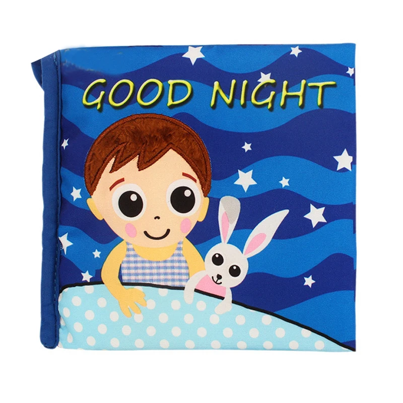 

Quite Books Libros Infantiles Baby Story Book Montessori Materials Sensory Toy Fabric Books For Kids Development Child Toys