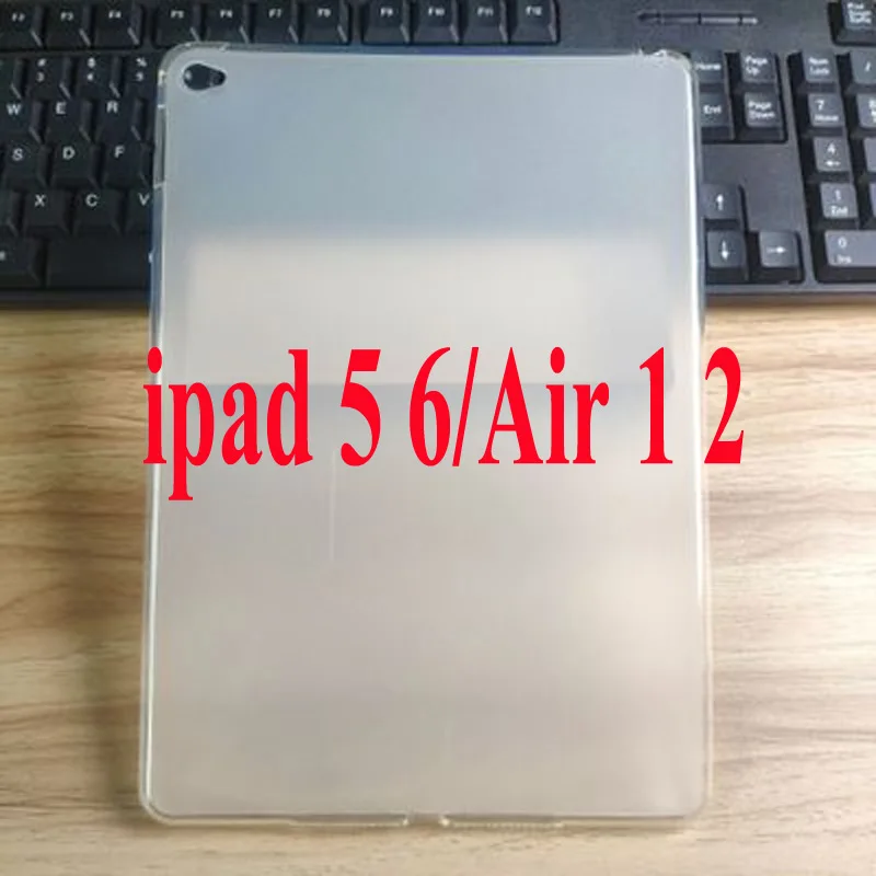 Бронированный Чехол для ipad AIR 2 ipad 6 детский безопасный сверхпрочный силиконовый Жесткий Чехол для ipad Air 2 для ipad 6 чехол для планшета+ пленка+ ручка - Цвет: TPU