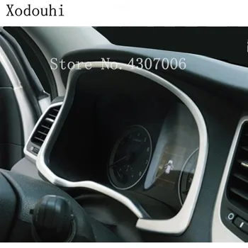 

For Hyundai Tucson 2015 2016 2017 2018 car garnish cover ABS Matte trims dashboard meter Instrument Panel gauge frame trim 1pcs