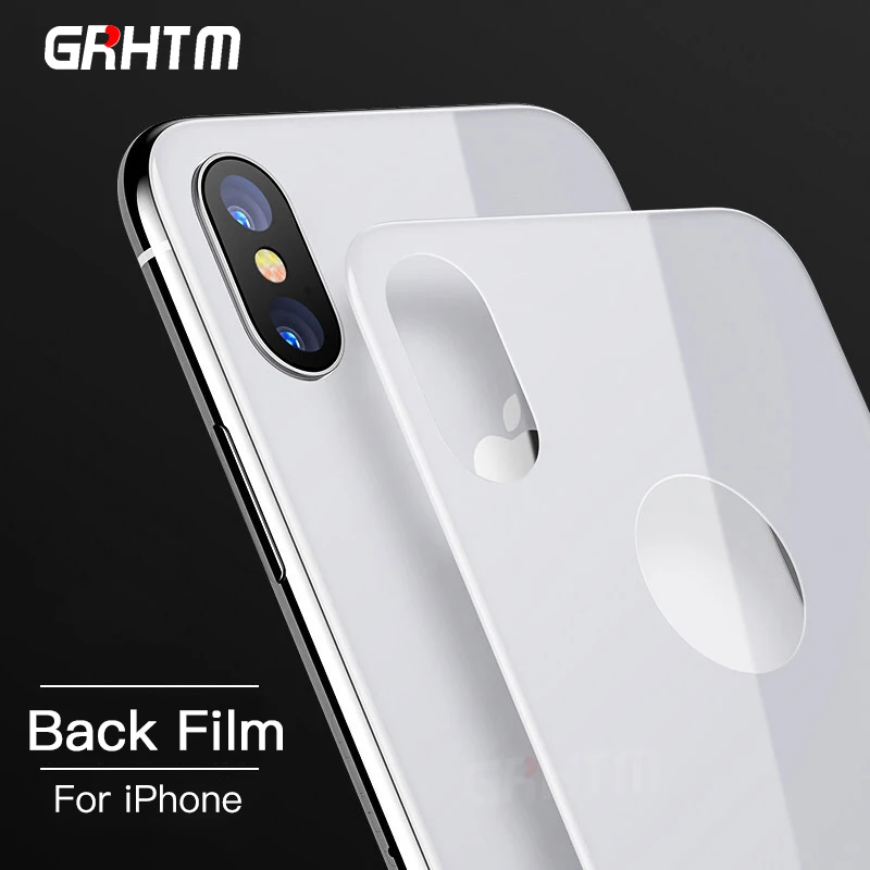 

3D Full Cover Screen Protector For iPhone 6 6s 8 7 Plus Tempered Glass on the for iphone X XS Max XR Protective Glass Back Film
