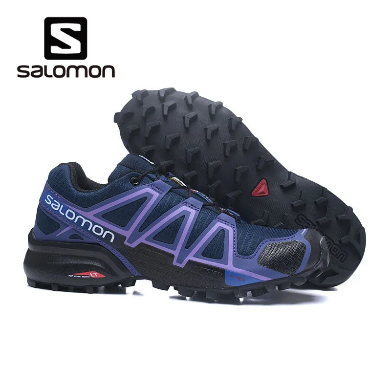 2019 Новый Salomon Скорость крест 4 Free Run Легкая спортивная обувь sp4 кроссовки для бега на улице женская обувь бесплатная доставка; Лидер продаж