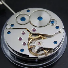 Классические 17 драгоценностей азиатские ручные намотки 6498 часы для движения подходят часы Parnis