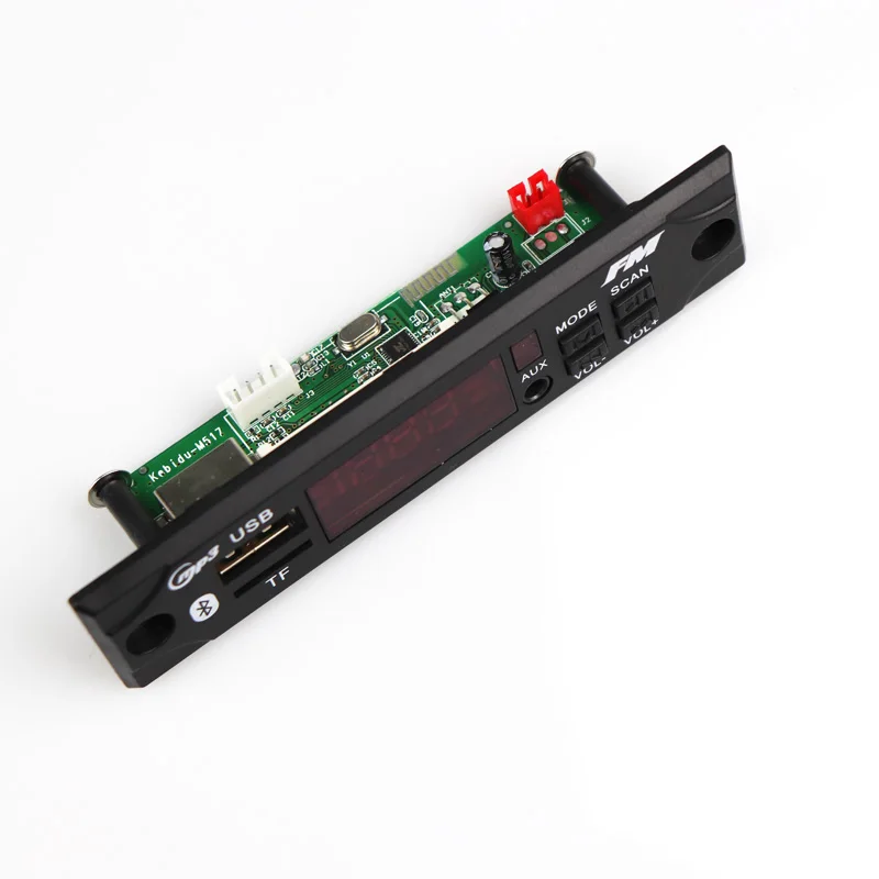 

Car Mp3 Decoder Audio USB TF FM Radio Module Wireless Bluetooth 12V Mp3 WMA Decoder Board MP3 Player with Remote Control For Car