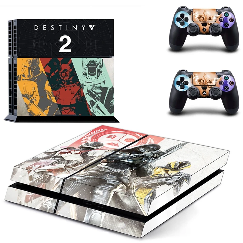 HOMEREALLY PS4 Skin Classic DESTINY 2 PVC HD Sticker Cover