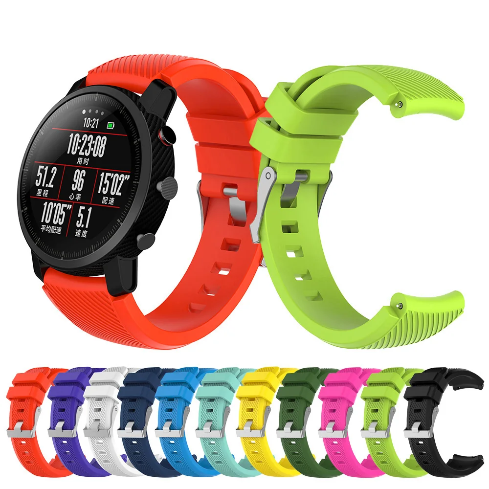 Ремешок спортивный для смарт часов Huami Amazfit Stratos 22 мм|Ремешки часов| |