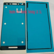 100 компл./лот(200 шт.) спереди Корпус рама+ задняя крышка аккумулятора стикер на клейкой основе для sony Xperia M2 D2303 D2302