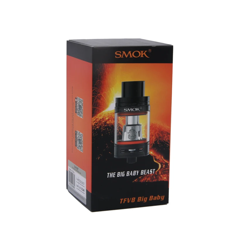 Оригинальный Smok TFV8 большой детский распылитель 5 мл Топ наполнение ребенок зверь
