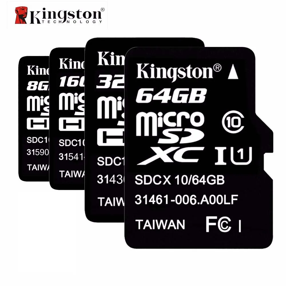 Kingston Micro SD карты SDHC SDXC UHS-I U1 32 ГБ 64 ГБ карта памяти MicroSD C10 карты памяти Class10 карты памяти 32 ГБ для телефона в наличии в Испании