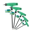 LAOA  T-Shape Hex Screwdriver S2 SiC Corundum Rod Six Angle Torx Screwdrivers Hand tools set ► Photo 1/6