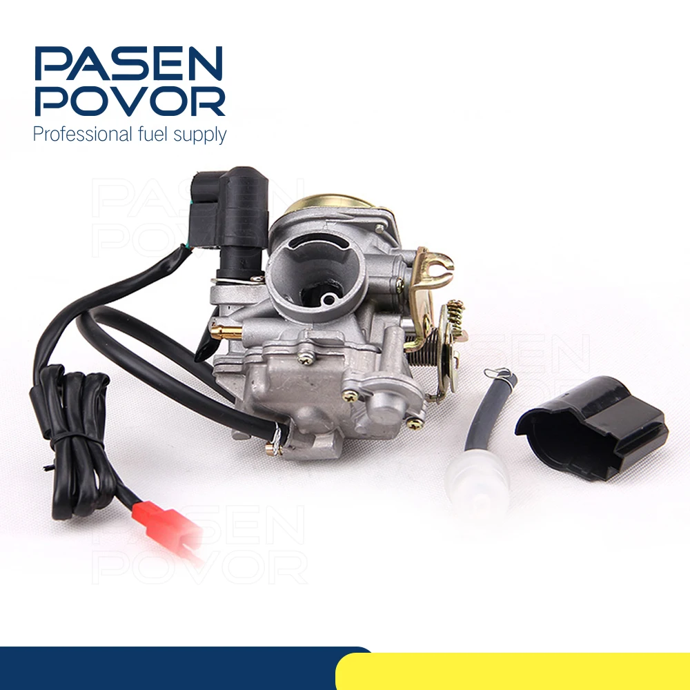 Мотоцикл 18 мм Карбюратор Carb для 4 ход GY6 50CC Скутер мопед PD18 двигателя 139QMB 139QMA