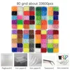 20-80 Colors Mini 2.6 Hama Beads kits and Tool template Education Toy Perler Fuse Bead Jigsaw Puzzle 3D For Children 1