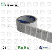 10 шт./лот 860-960 МГц программируемая пассивная радиочастотная метка RFID 512 бит памяти Низкая цена UHF RFID наклейки для RFID считыватель