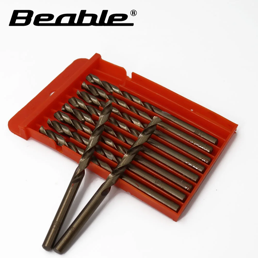 Clearance sale twist drill bit M35 5.2MM 10PCS cobalt metal drill tools