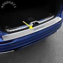 Автомобильные аксессуары 1 шт. для Volvo XC60- внешний задний бампер из нержавеющей стали защитная накладка из нержавеющей стали