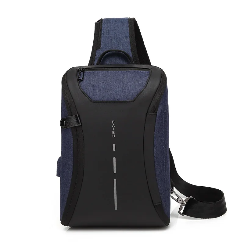 Casual Unisex Shoulder Crossbody Bag USB Charging - Style Review