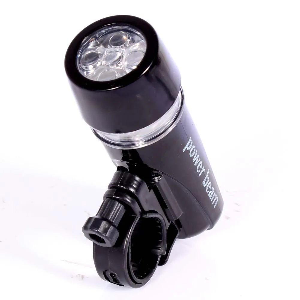 5 LED Bicycle Front Safety Flashlight Torch Light Head Light Lampin