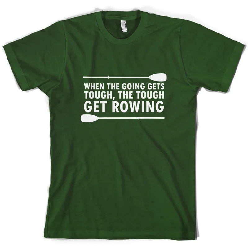 Мужская футболка 10 цветов Row Rower Mans уникальная хлопковая с короткими рукавами и