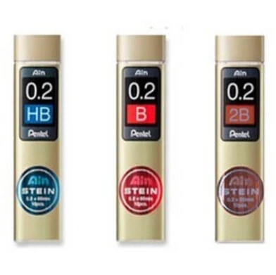 

super hard anti-cracking 0.2mm HB/B/2B mechanical pencil lead high quality sketch pencil refill Pentel C272