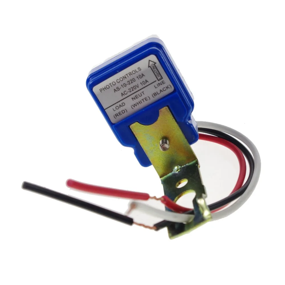 Street Road Light Auto Operated Control Switch 10A 220Vin Switches