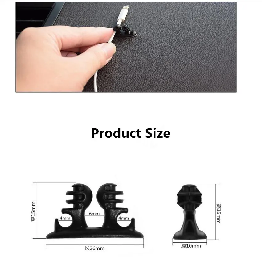 

8pcs car wire clip stickers for FIAT 500/Panda /Stilo /Punto /Doblo /Grande for subaru Legacy impreza forester xv trezia BRZ wrx