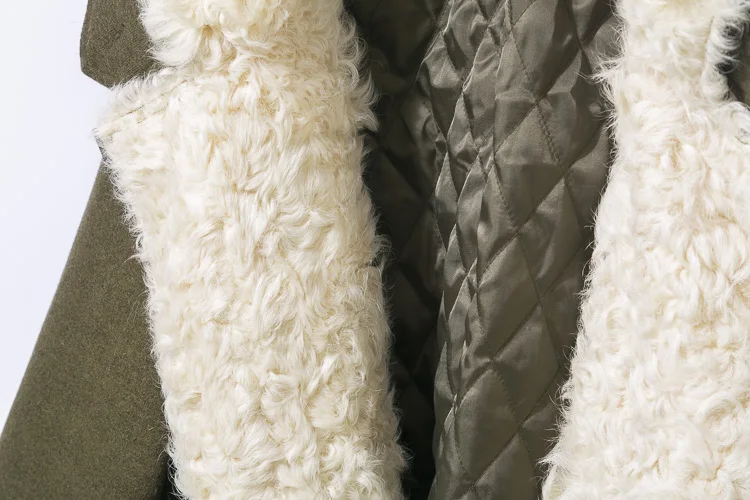 Großhandel 2018 Echten Pelzmantel Lange Parka Winterjacke Frauen Armee Grün Mantel Natürliche Lammfell Kapuze Übergröße Lose Streetwear Warm Von Großhandel 2018 Echten Pelzmantel Lange Parka Winterjacke Frauen Armee Grün Mantel Natürliche Lammfell Kapuze Übergröße Lose Streetwear Warm Von