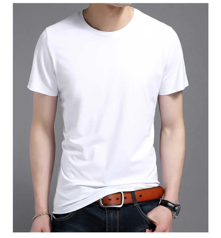

men's short-sleeved t-shirt round neck t-shirt Slim solid color clothes shirt FCS08